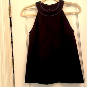 Victoria Beckham Black Halter Top Size XS.